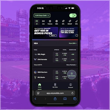 A snapshot of NBA betting on Onyx Odds