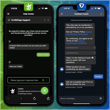 AI Chat Bots on Draft Kings and Fan Duel DFS