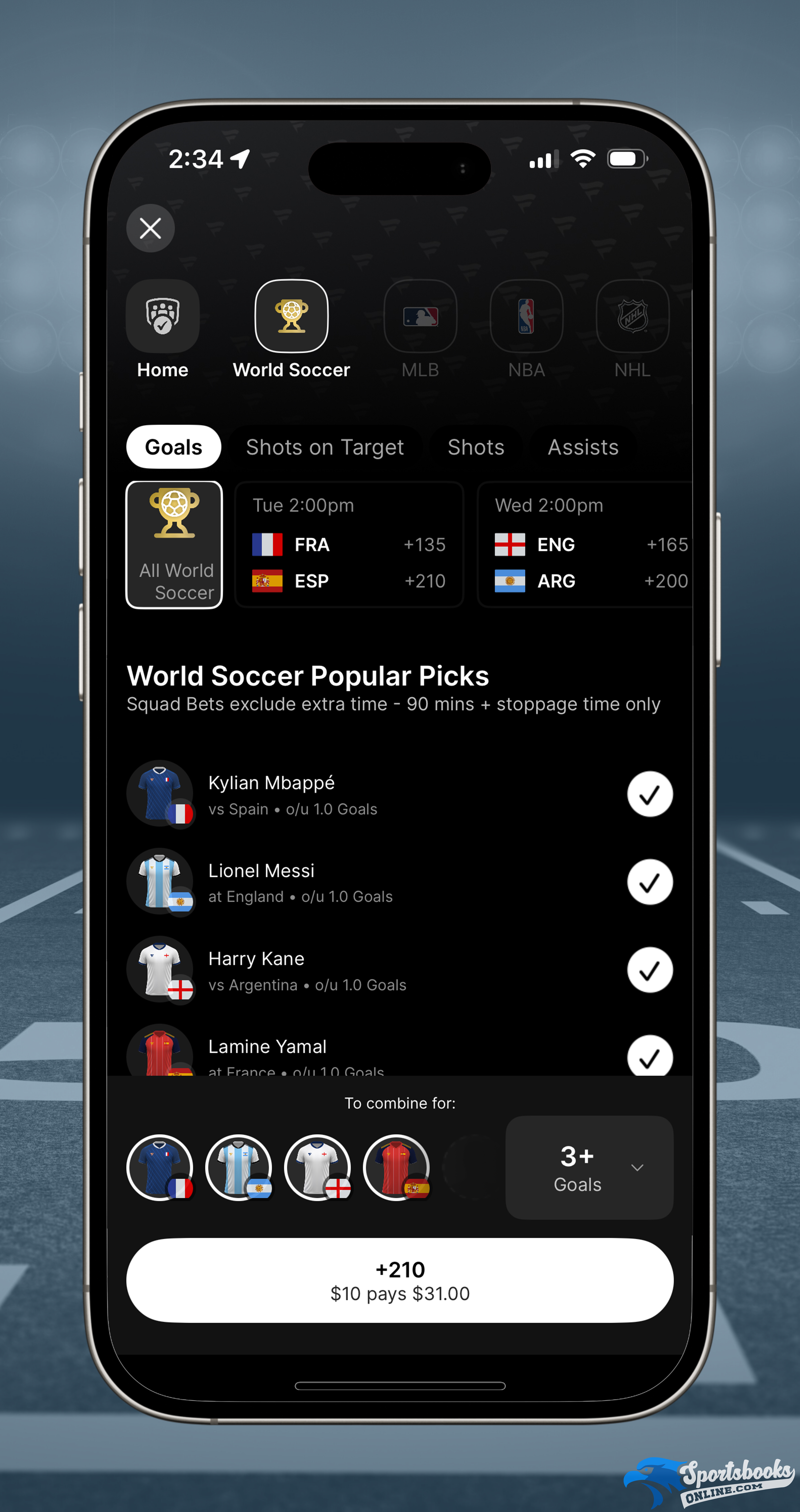 Adding Squad Bets Picks