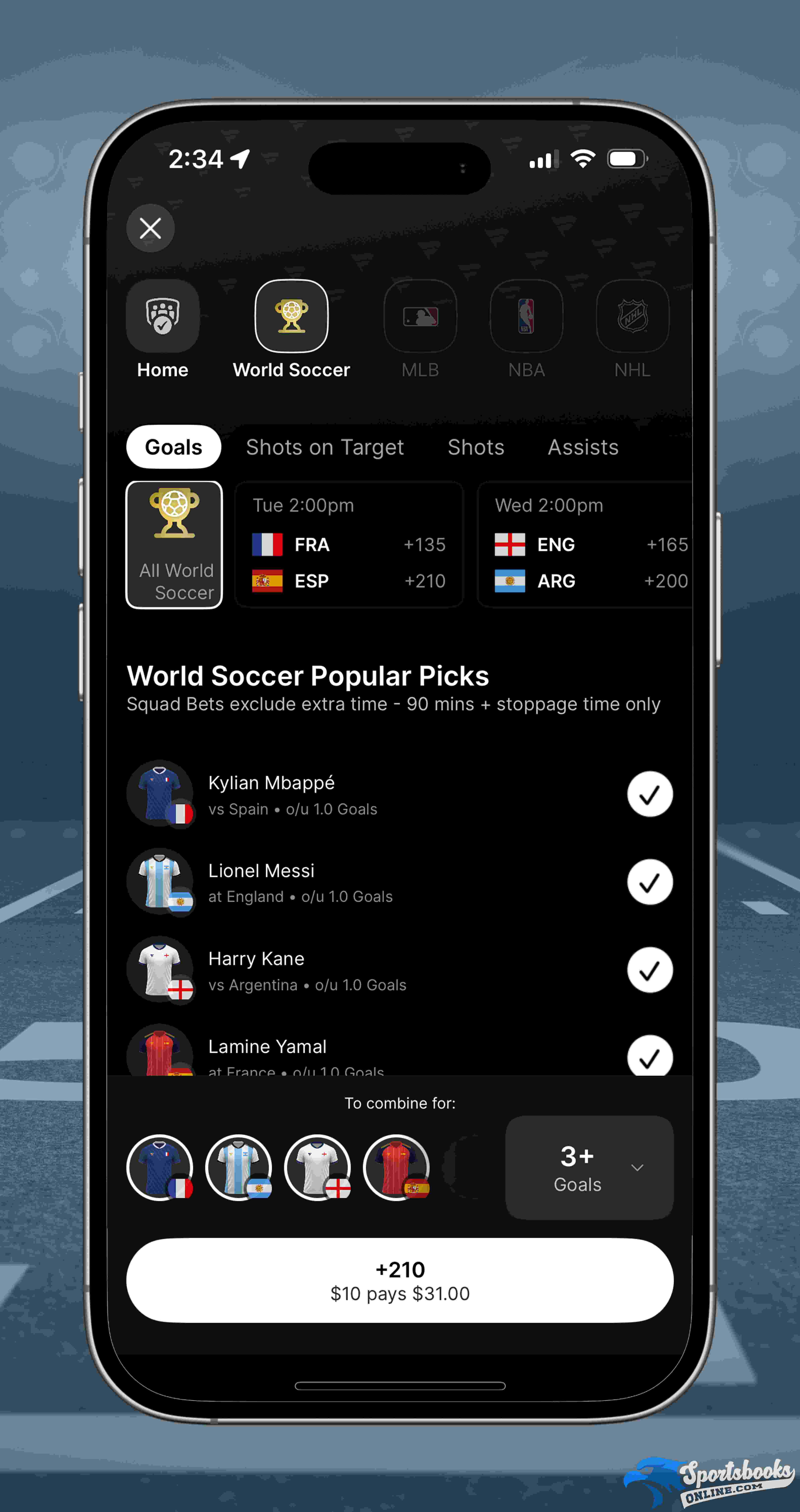 Adding Squad Bets Picks