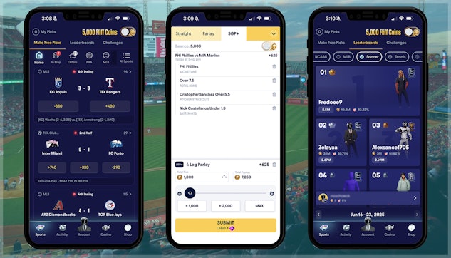 An overview of the Fliff mobile app