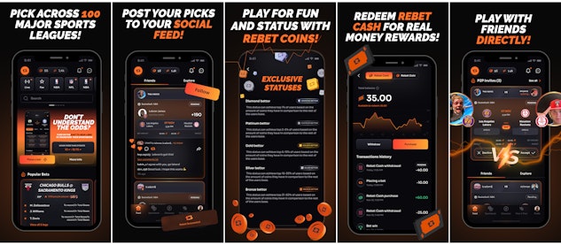 An overview of the Rebet app
