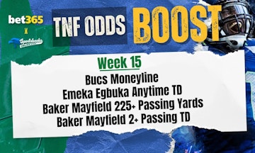 Bet365 TNF Odds Boost Week 15
