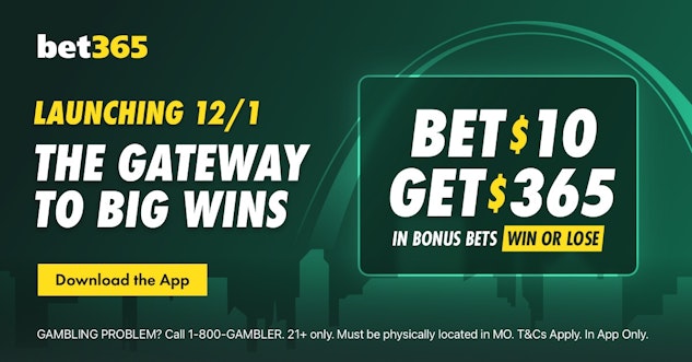 Bet365 launches in Missouri on 121