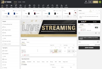 BetMGM live streaming
