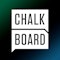 Chalkboard square logo