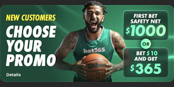 Choose your Bet365 welcome offer