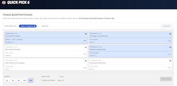 Barstool Sportsbook Quick Pick 6 2022