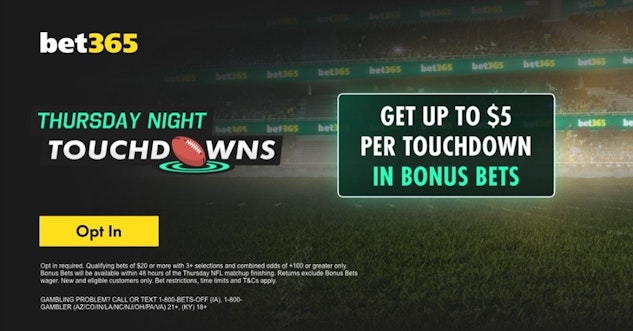 Bet365 Thursday Night Touchdowns