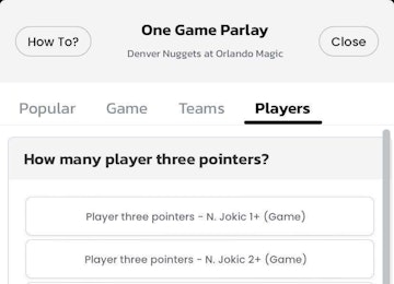 Betmgm Massachusetts One Game Parlay