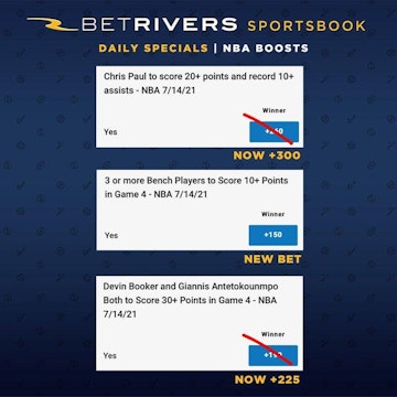 Betrivers NBA Odds Boosts