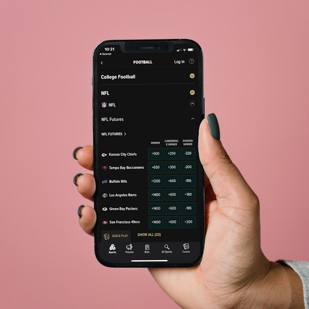 Caesars Sportsbook Football Futures