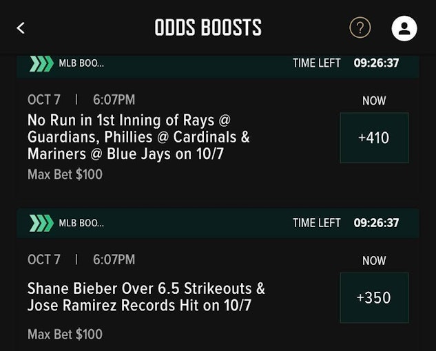 Caesars Sportsbook Wyoming Odds Boosts