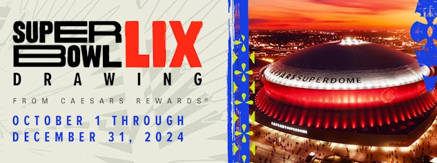 Caesars Super Bowl Giveway