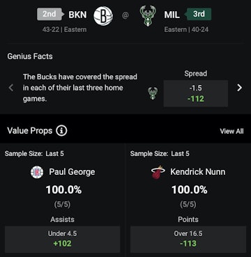 Draftkings Sportsbook App Stats Hub