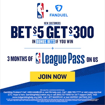 Fanduel Sportsbook NBA League Pass Offer