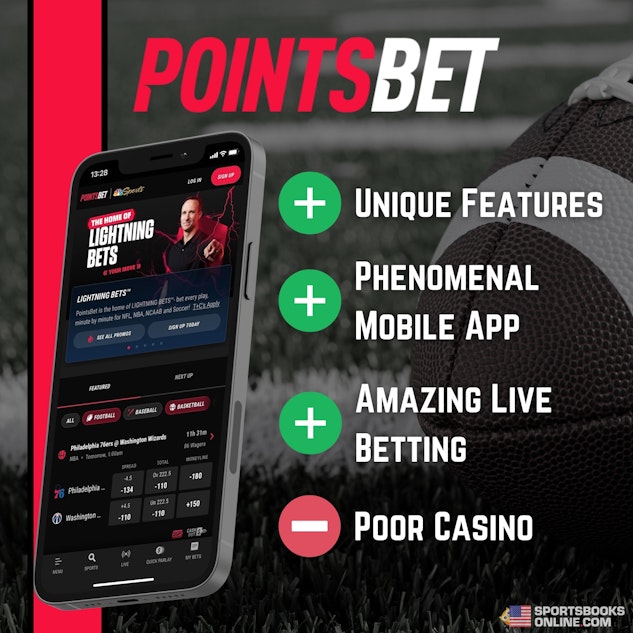 Pointsbet App Interface Screenshot