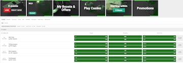 Unibet Homepage