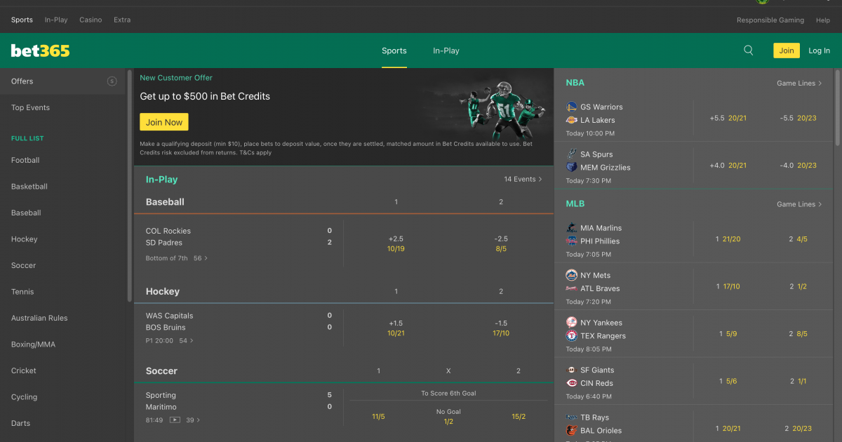 Bet365 Promo Code & Review » $500 Deposit Bonus » Aug 2021