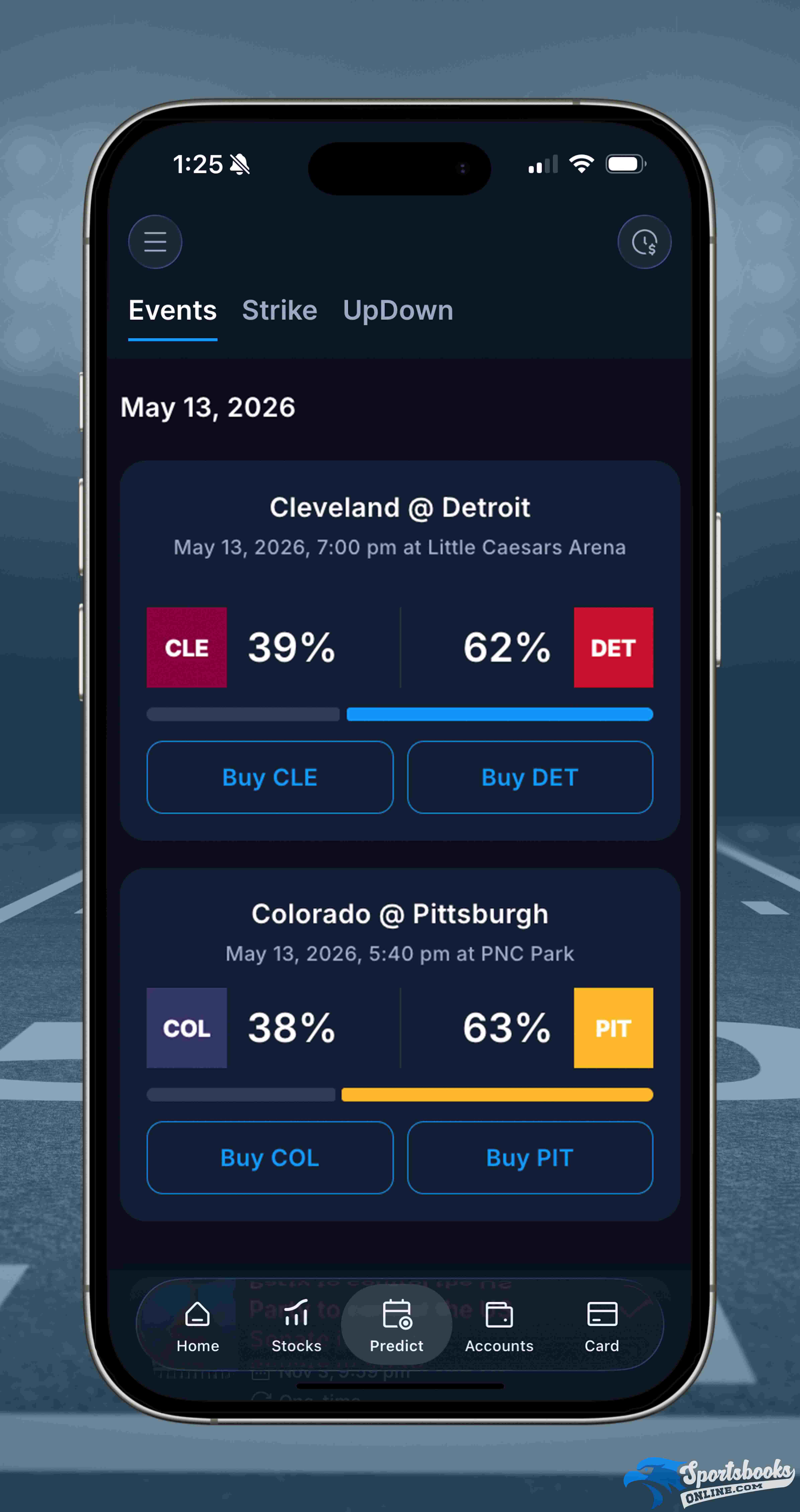 Crypto.com sports picks