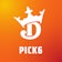 Draft Kings Pick6 logo square