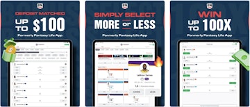 Earn up to 100x your wager on Bleacher Nation