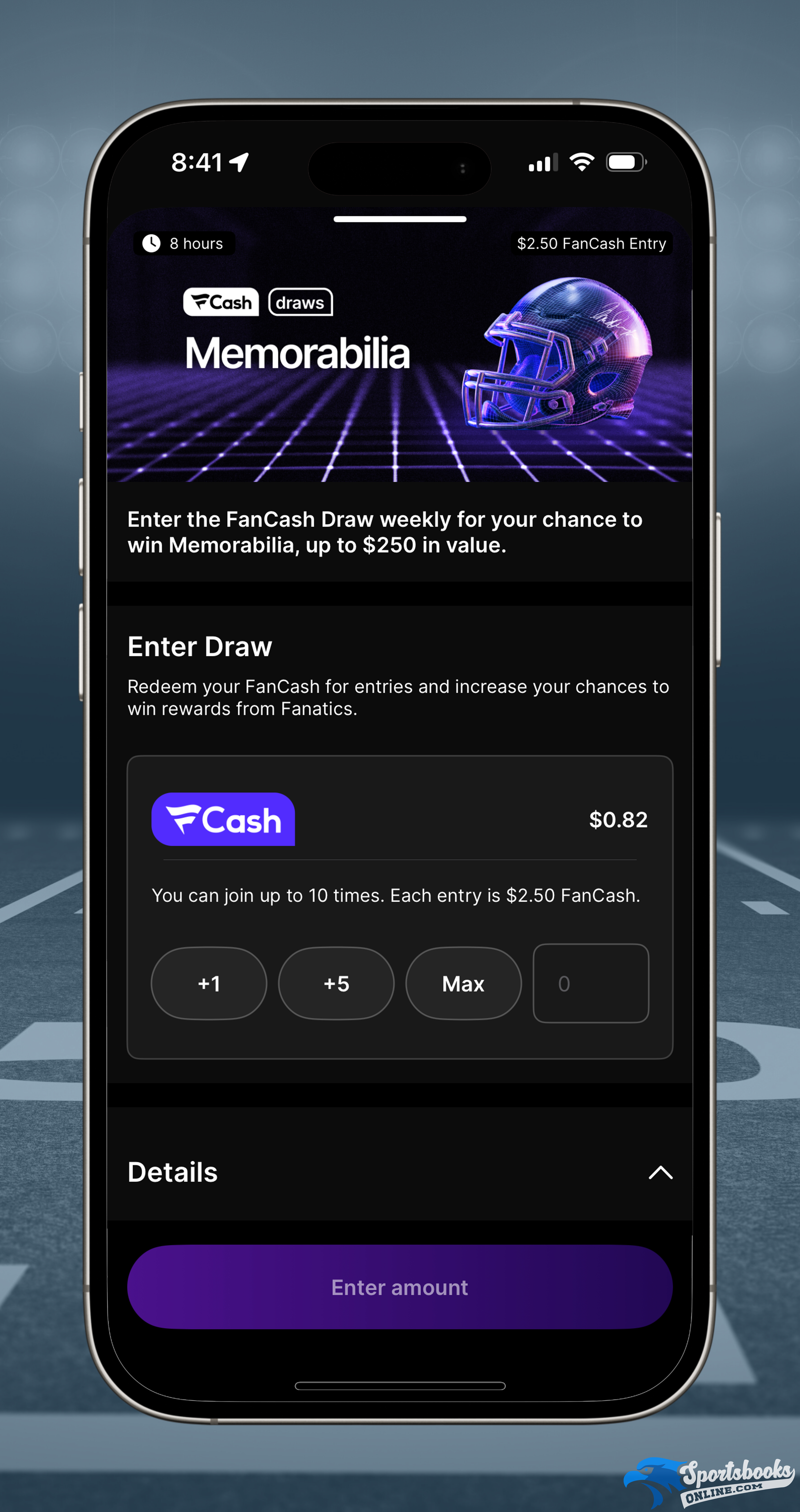 FanCash Draws: Memorabilia