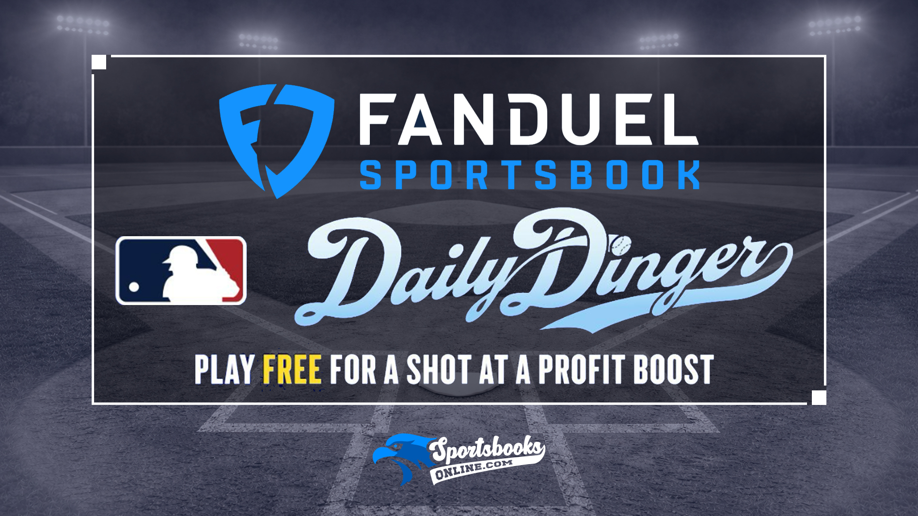 Fan Duel Sportsbook Daily Dinger promo