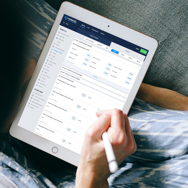 Fan Duel Sportsbook NCAA Football Futures