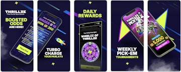 Features of the Thrillzz mobile app