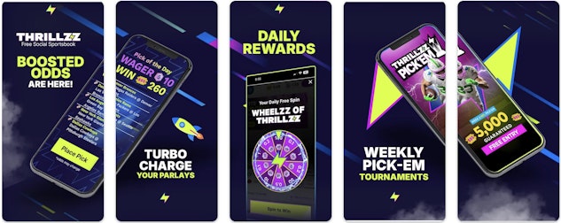Features of the Thrillzz mobile app
