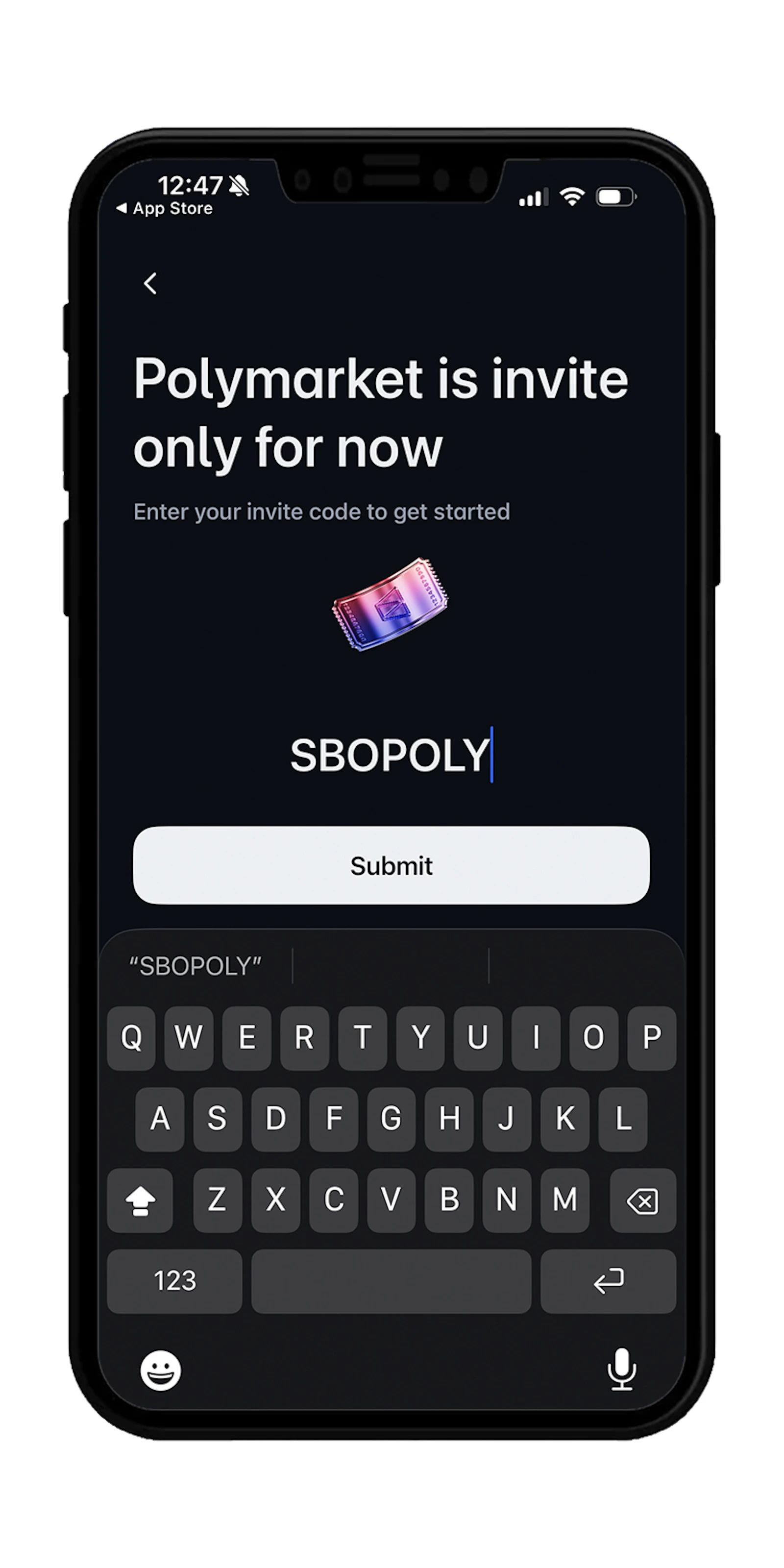 Gain access to Polymarket Step 2