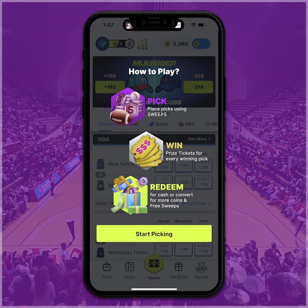 How to make Picks on the Thrillzz app