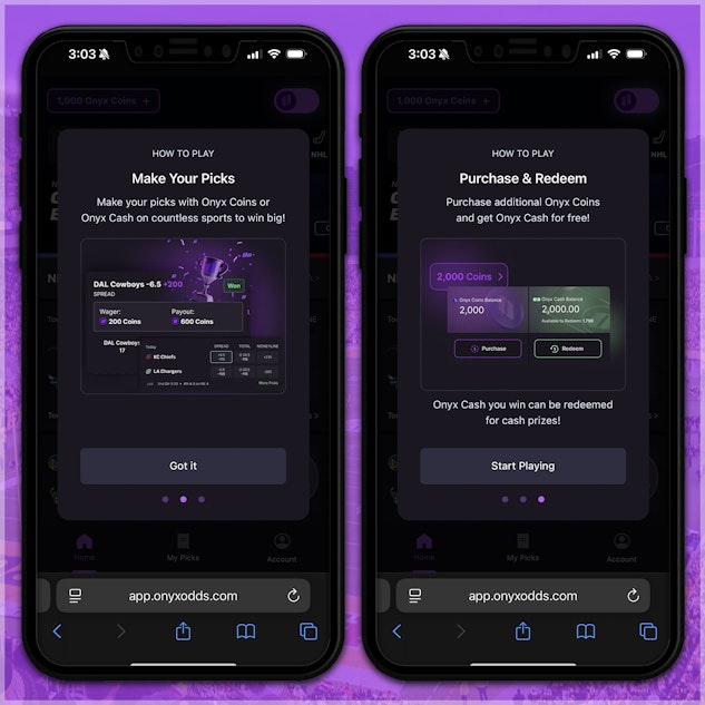 How to play Onyx Odds