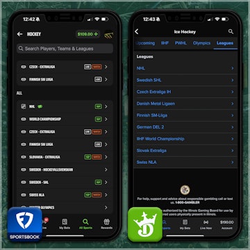 International hockey options on Fan Duel and Draft Kings