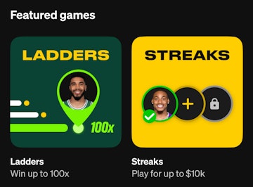Ladders and Streaks featured on Underdog Fantasy