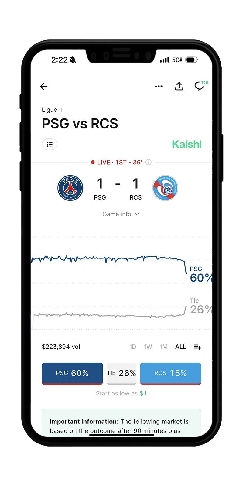 Live Sports Betting on Kalshi