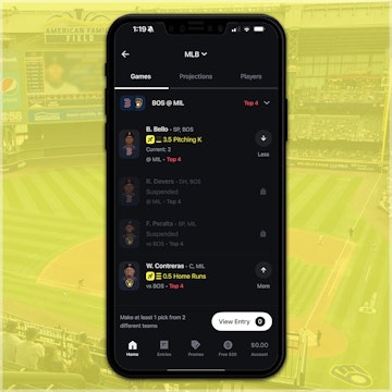 Live betting on the Betr app