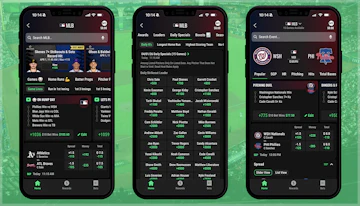 MLB betting on the Caesars Sportsbook app