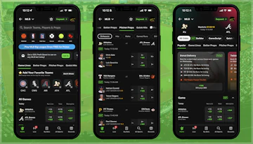 MLB betting on the Draft Kings Sportsbook app