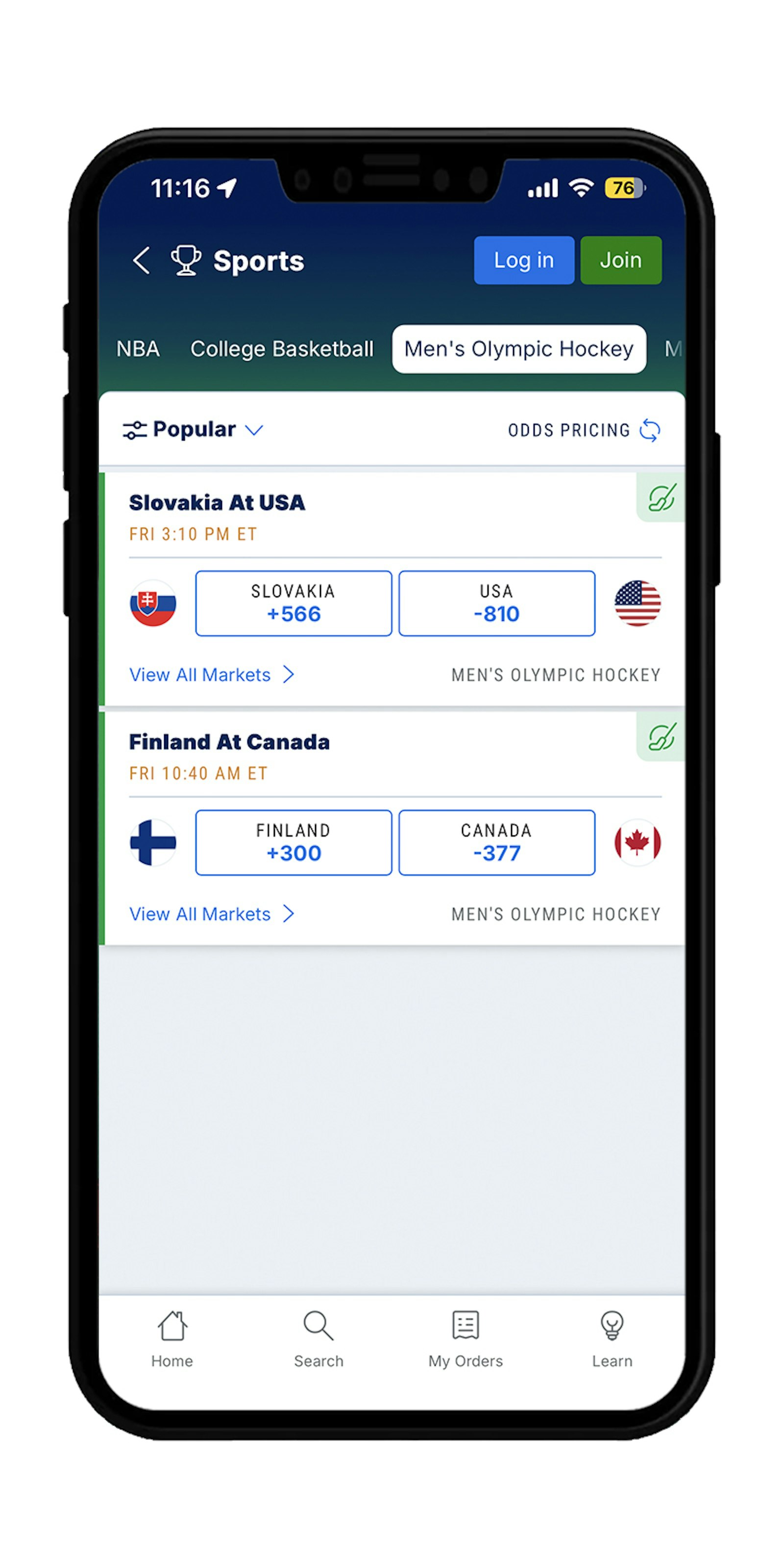 Make predictions on sports like the Olympics
