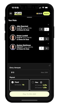 NHL picks on the SM Pick'em app