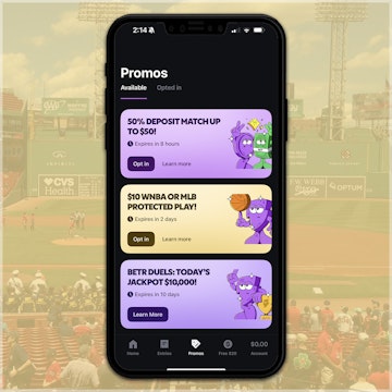 Promotions on the Betr app