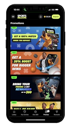 Promotions on the SM Pick'em app