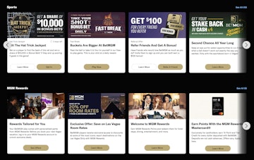 Rewards and Promotions on Bet MGM