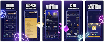 Snapshot of the Fliff mobile app