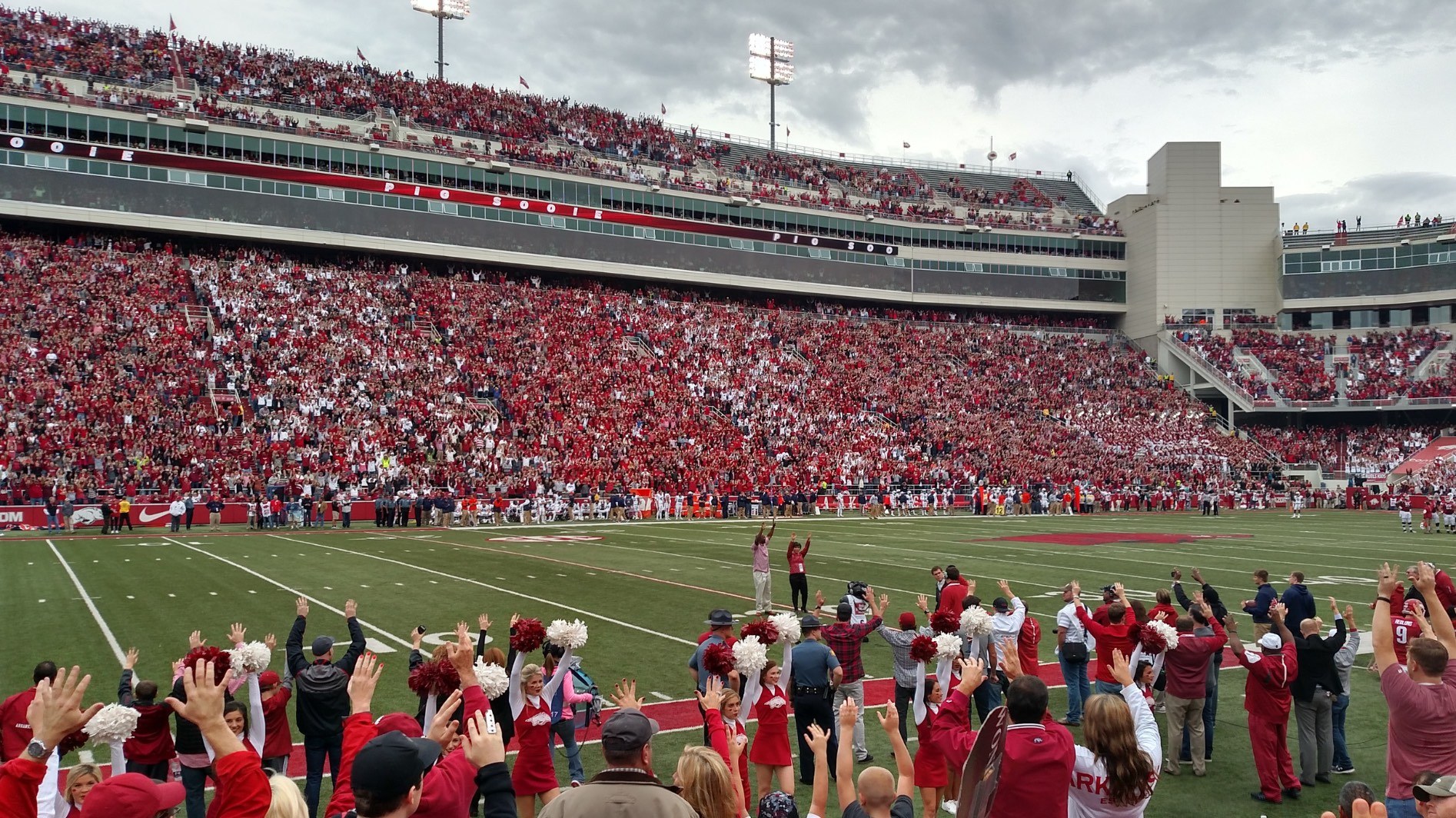 Andrew Armstrong Arkansas Razorbacks
