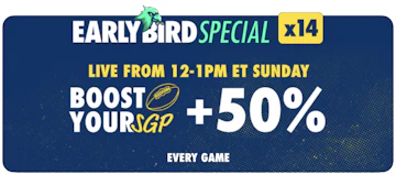 Bet365 NFL Early Bird Special