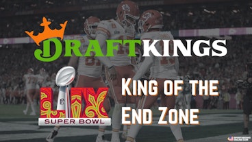 Draftkings Sportsbook King of the End Zone Super Bowl Promo