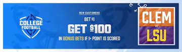 FanDuel Sportsbook No Brainer Clemson vs LSU